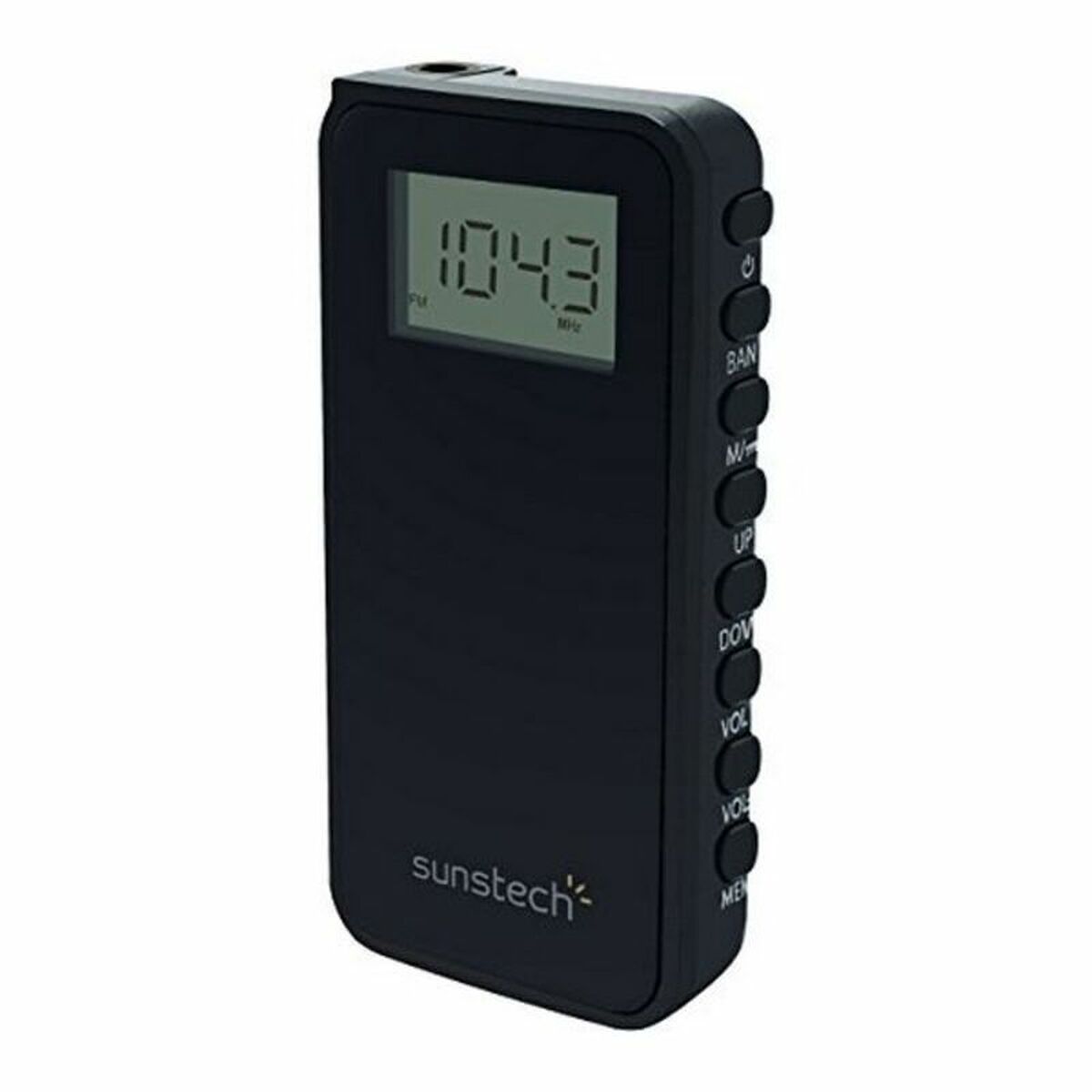 Prijenosni radio Sunstech RPD23BK Crna
